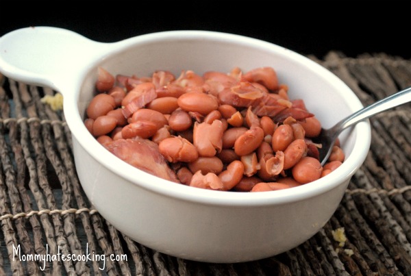 slow cooker ham and beans