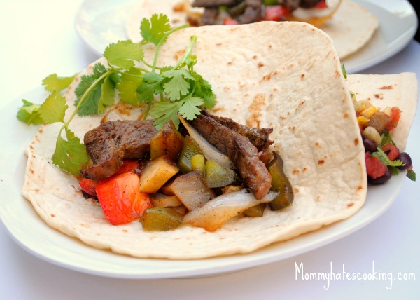 steak fajitas