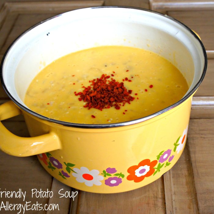 Allergy Friendly Potato Soup Recipe #foodallergies