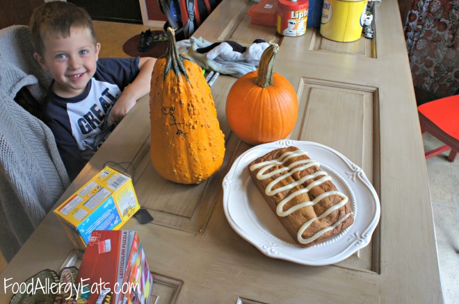 Allergy Friendly Pumpkin Bread @foodallergyeats