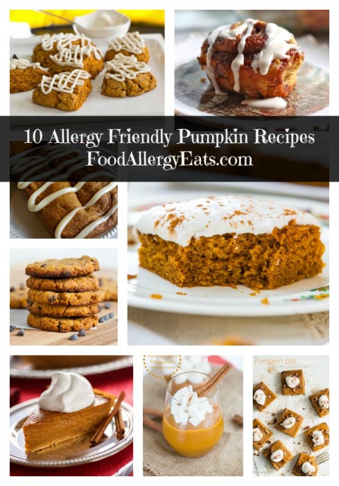 10 Allergy Free Pumpkin Recipes