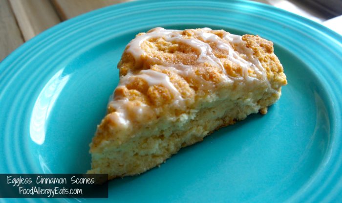 Eggless Cinnamon Scones