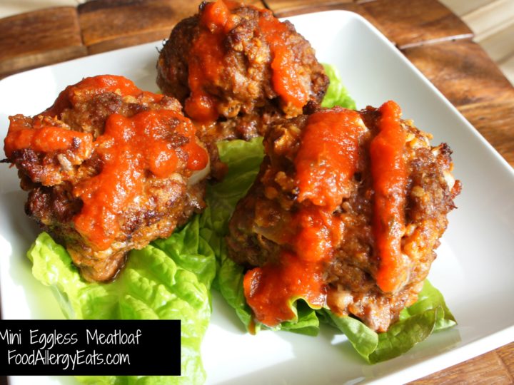 Allergy Friendly Eggless Meatloaf