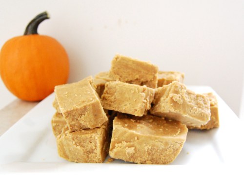 Vegan Pumpkin Fudge #vegan #foodallergies