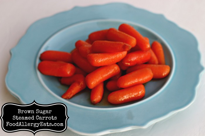 Brown Sugar Steamed Carrots
