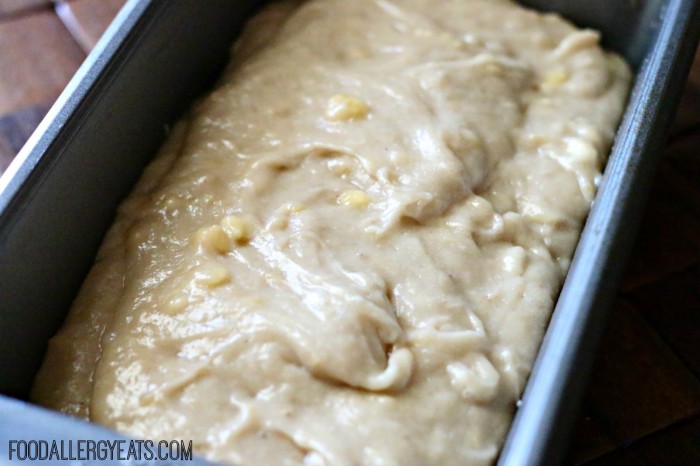 Allergy Friendly Banana Bread #glutenfree