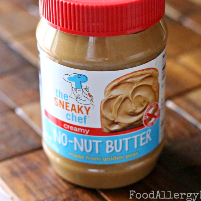 The Sneaky Chef No-Nut Butter Made from Peas! #foodallergies