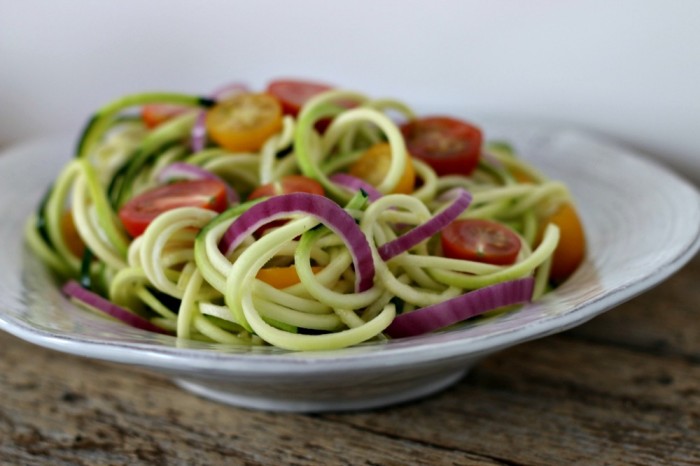 Zucchini pasta