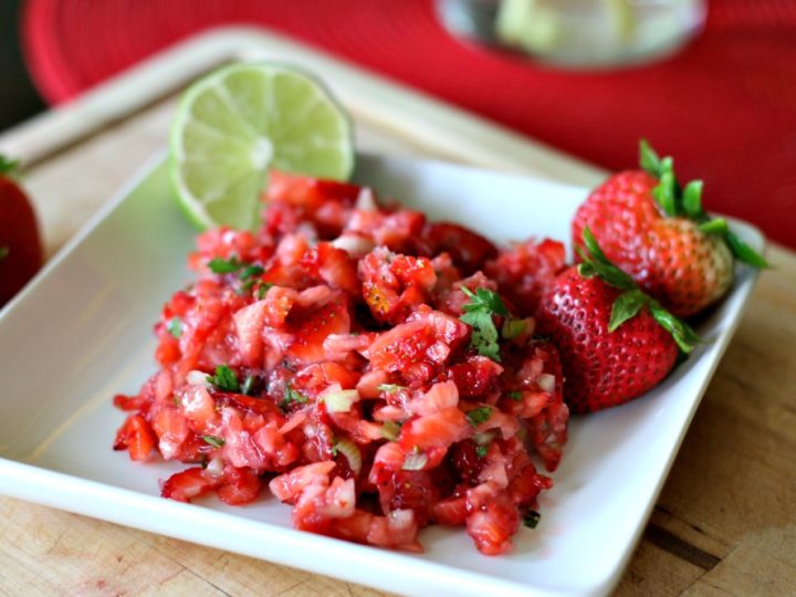 Easy & Delicious Strawberry Salsa