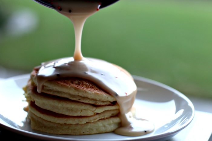 Allergy Friendly Cake Batter Pancakes