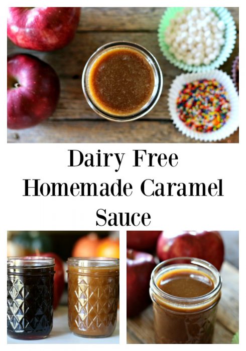 Allergy Friendly Homemade Caramel Sauce