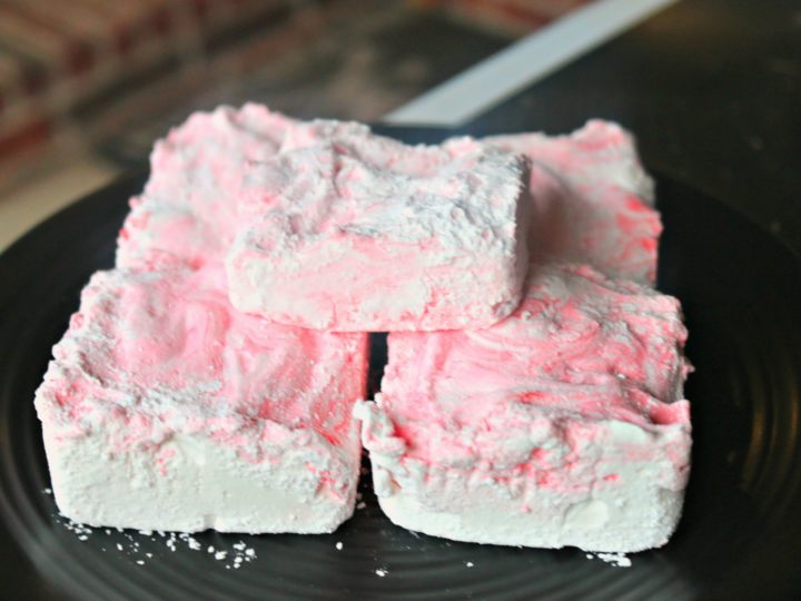 Allergy Friendly Homemade Peppermint Marshmallows