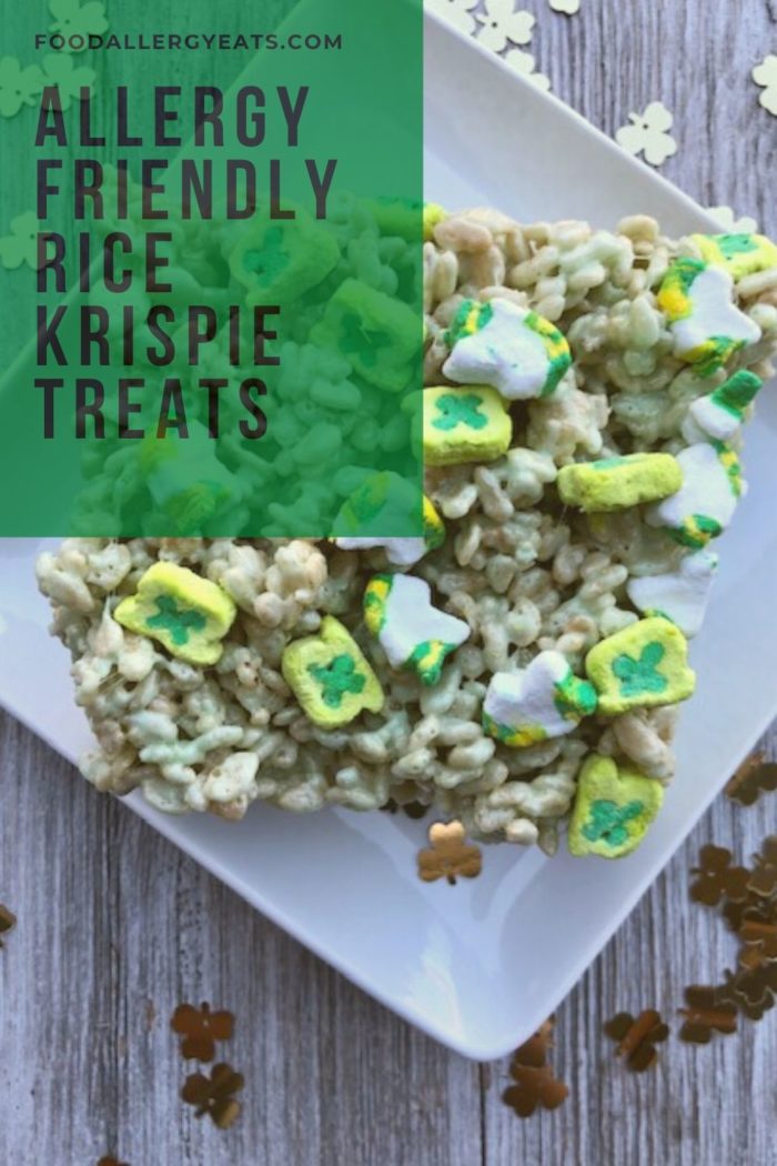 Allergy Friendly Rice Krispie Treats