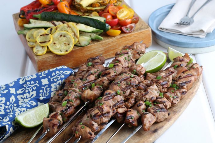 Grilled Chicken Kabobs