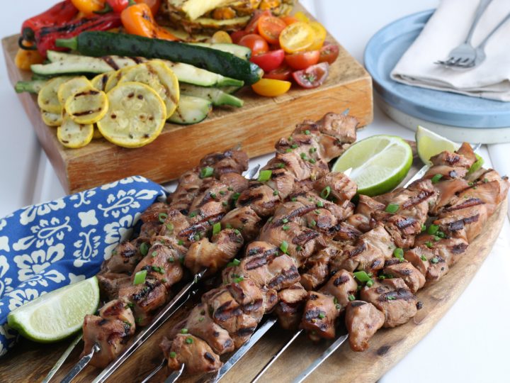 Allergy Friendly Grilled Chicken Kabobs